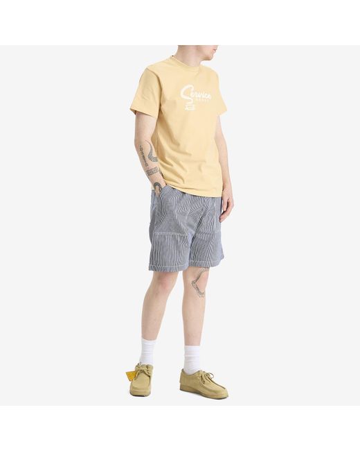 Service Works Blue Chef Short for men
