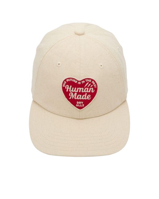 Human Made Pink Heart Patch Twill 6 Panel Cap for men