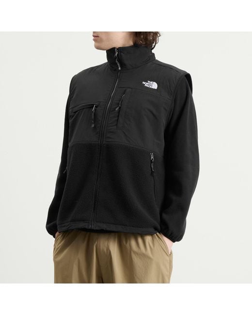 The North Face Black Retro '95 Denali Fleece Vest for men