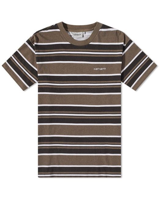 Carhartt WIP Multicolor Corfield Stripe T-shirt for men