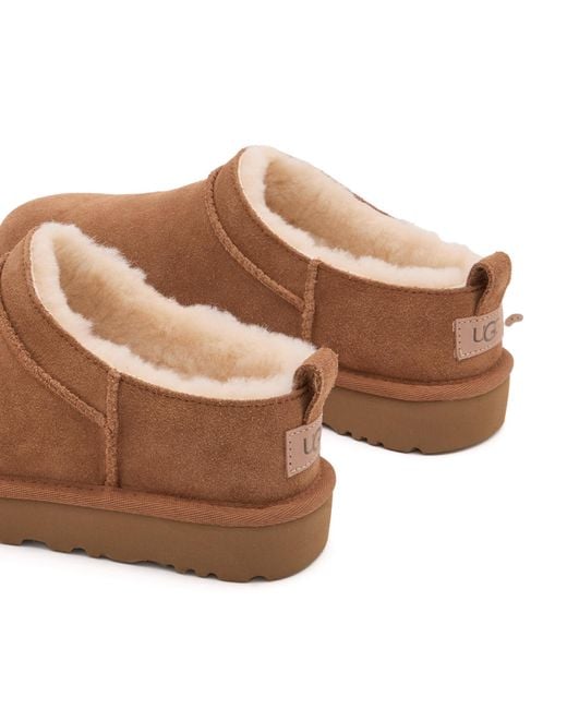 Ugg Brown Classic Micro Boot