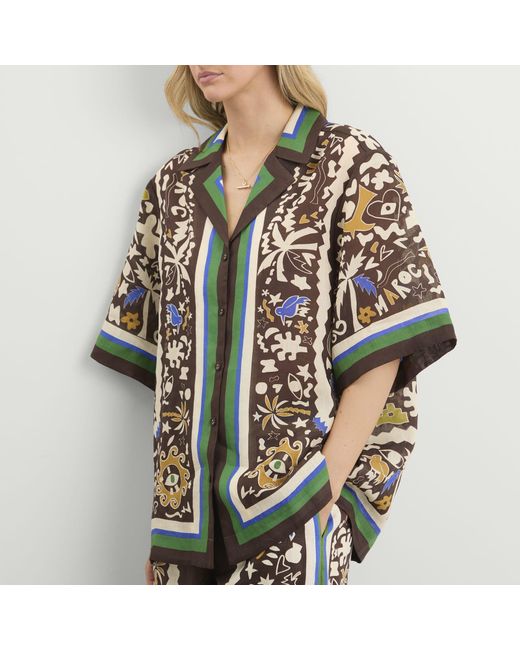 ALÉMAIS Multicolor Maroc Relaxed Shirt