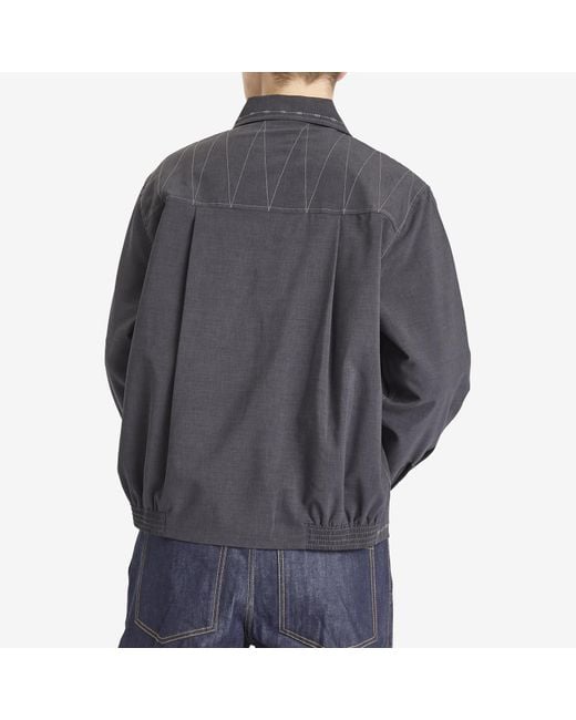 ACMH by Magic Castles Gray Normil Zip Through Jacket for men