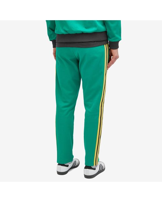 Adidas Green Jamaica Jff Track Pant for men