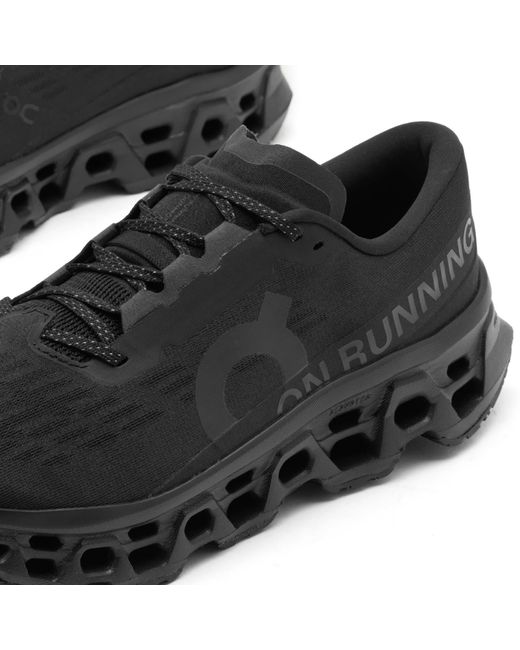 On Shoes Black Cloudmster 3 Sneaker for men