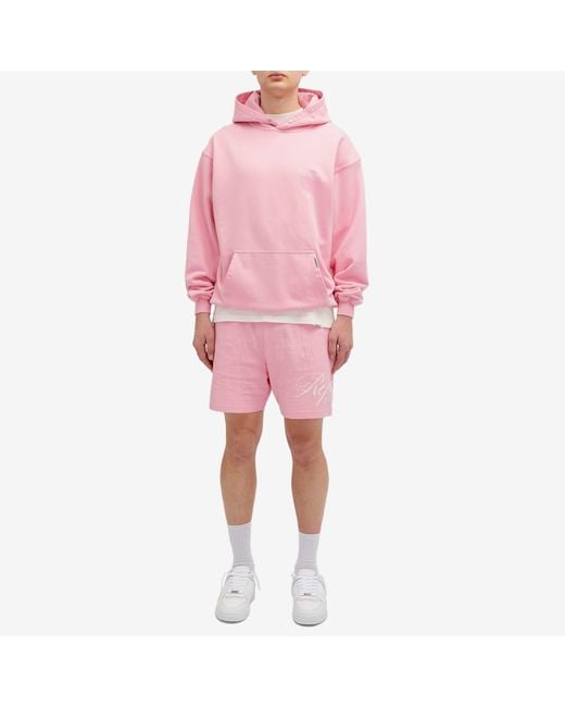 Represent Red Owners Club Script Mesh Shorts for men
