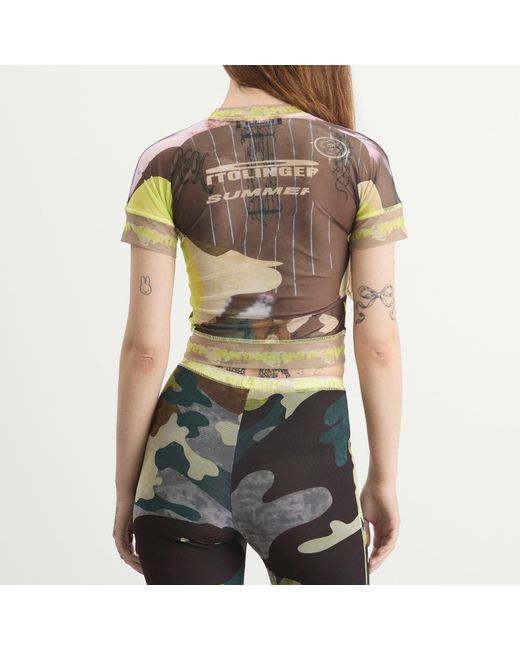 OTTOLINGER Gray Mesh Otto T-Shirt