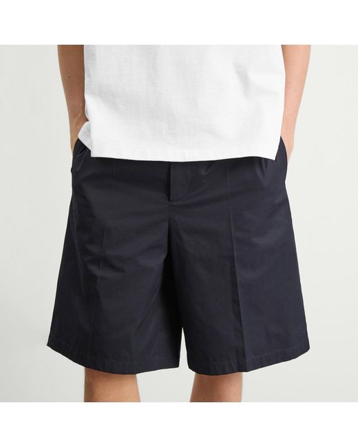 Jil Sander Blue Tailored Short for men