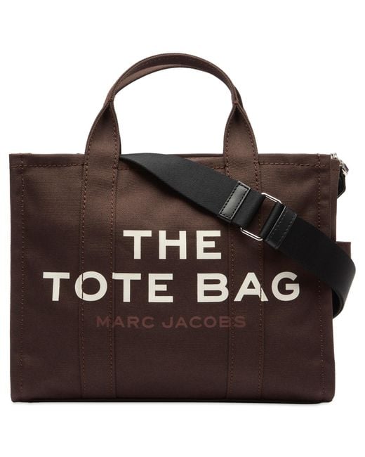 Marc Jacobs Brown The Medium Canvas Tote Bag