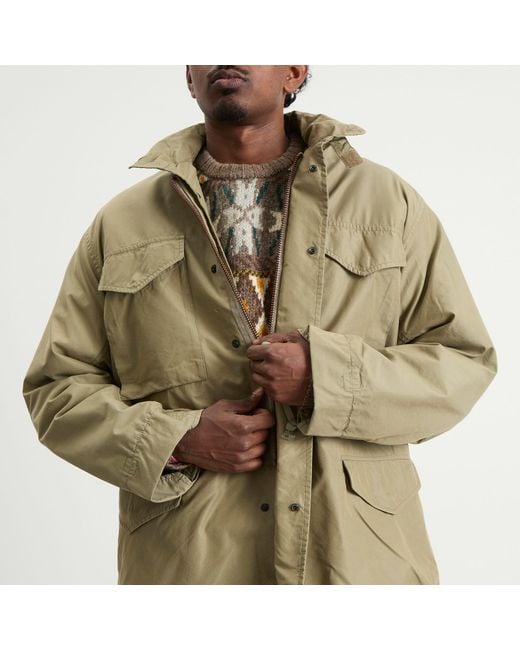 Beams Plus Green Military Field Jacket for men