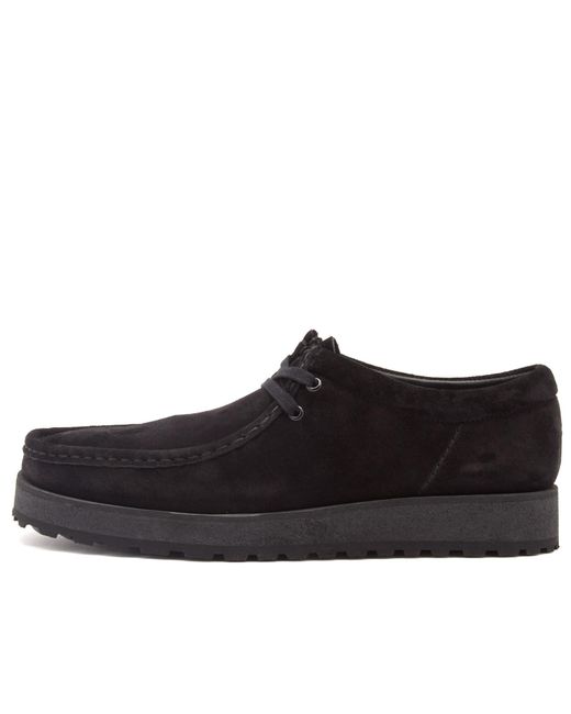 Clarks Black Wallabee Scout Lo for men