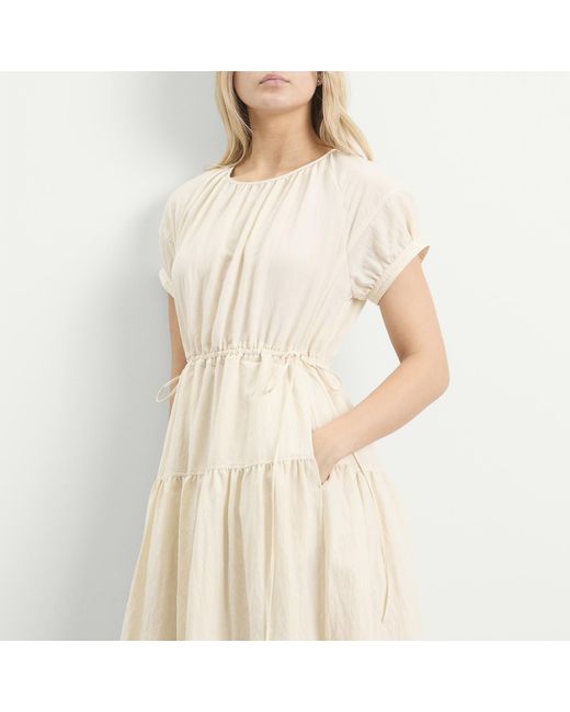 DUNST Natural Midi Dress