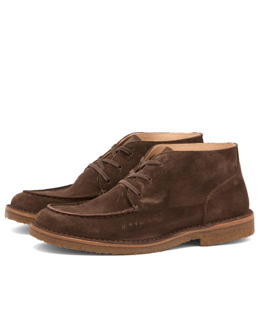 Astorflex Brown Deukeflex Suede Boots for men