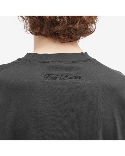 Cole Buxton Gray Yingyang Long Sleeve T-Shirt for men