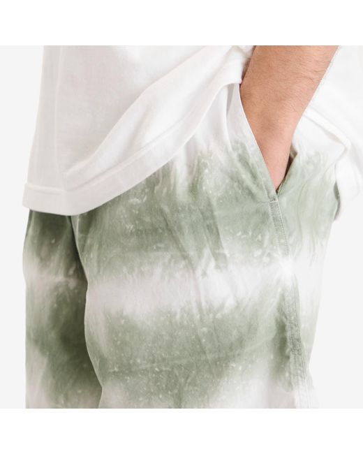 Nanamica Green Nanaloha Shorts for men