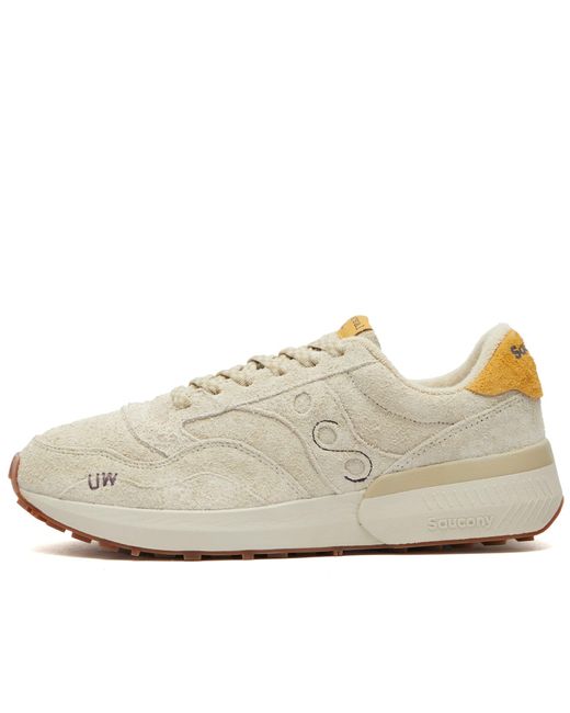 Saucony White X Universal Works Jazz Nxt Sneakers for men