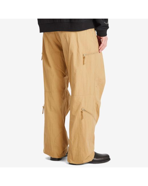 Wooyoungmi Natural Cargo Trousers for men