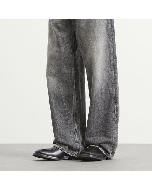 Eytys Black Piston Leather Boots for men
