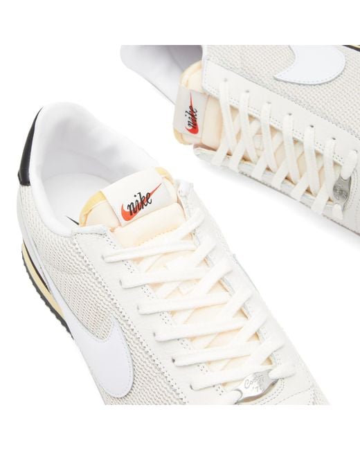Nike White Cortez Sneakers for men