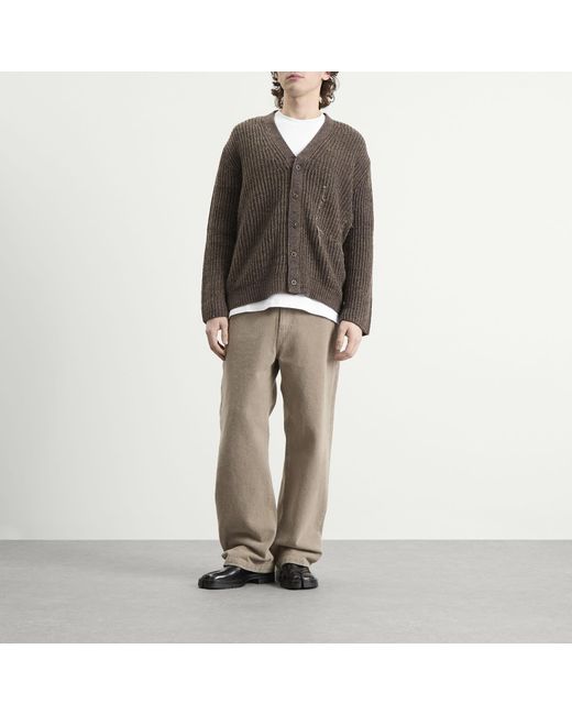 Maison Margiela Brown Cardigan for men