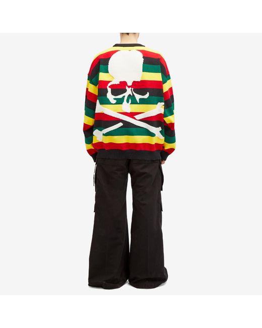 MASTERMIND WORLD Multicolor Rasta Knitted Jumper for men