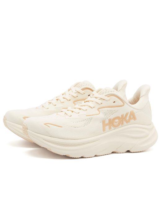 Hoka One One White W Clifton 10 Sneaker