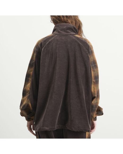 TTT MSW Brown Velours Track Jacket