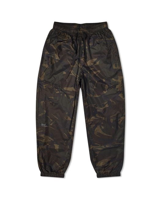 (w)taps Gray 02 Tropical Camo Pants for men