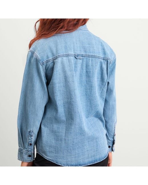 DUNST Blue Denim Shirt