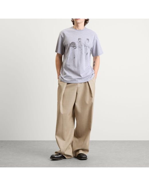 J.W. Anderson Natural Tailored Trousers for men