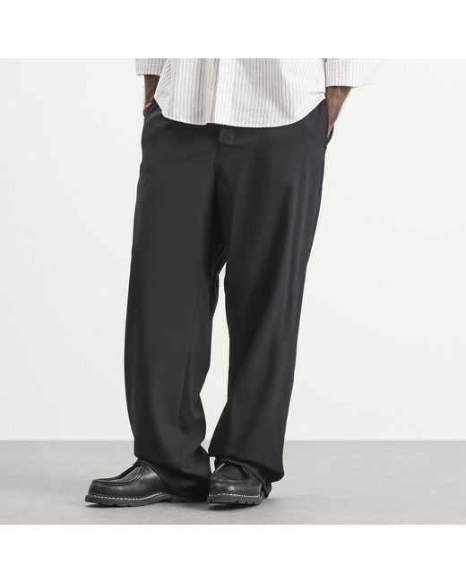 AMI Gray Elasticated Waist Trousers for men