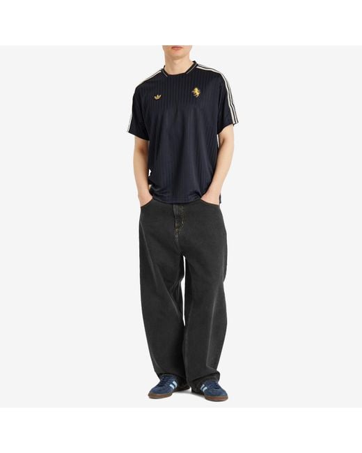 Adidas Blue Juventus Icon Jersey for men
