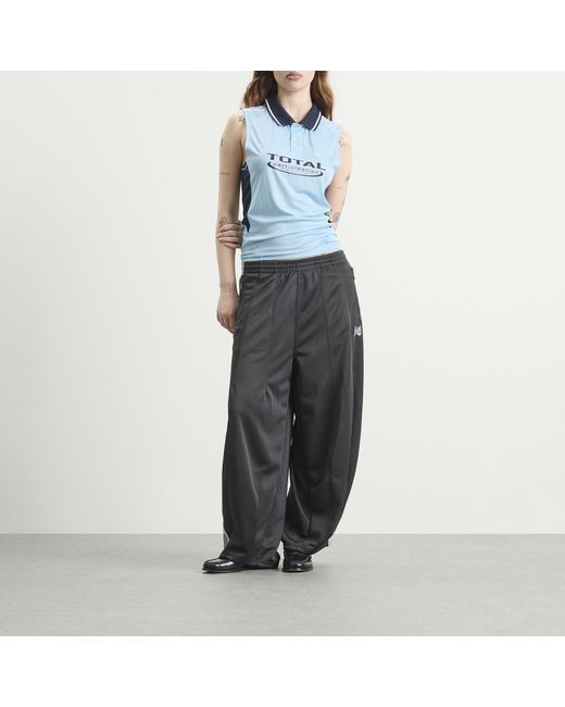 Martine Rose Blue Shrunken Stretch Football Vest