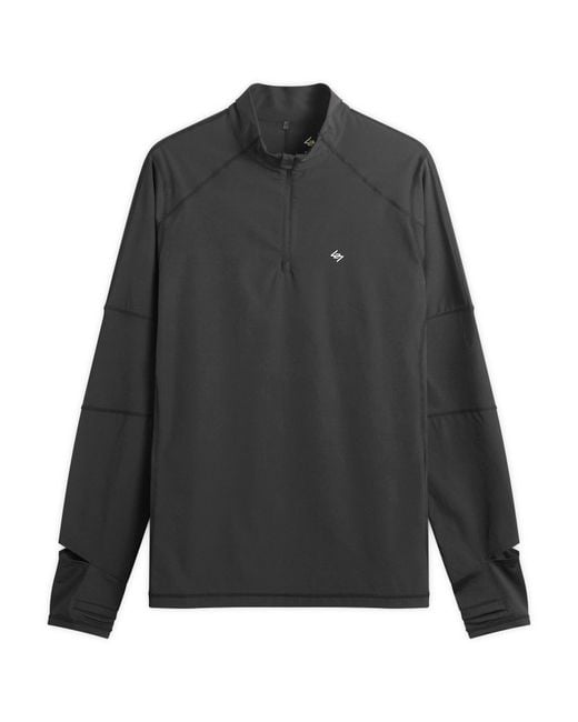 REPRESENT 247 Gray Run Quarter Zip for men
