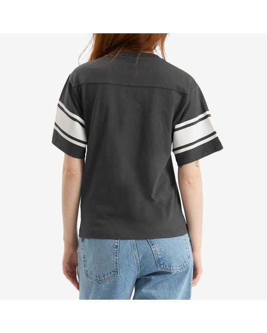 Sporty & Rich Black California Emblem Rugby T-Shirt