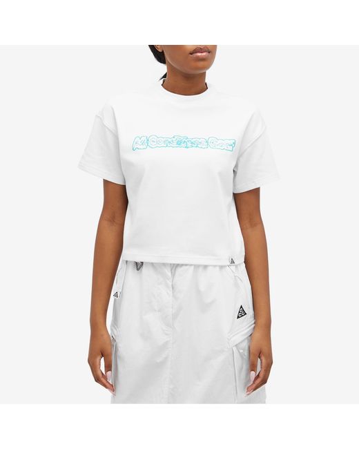 Nike White Acg Dri-Fit Adv T-Shirt