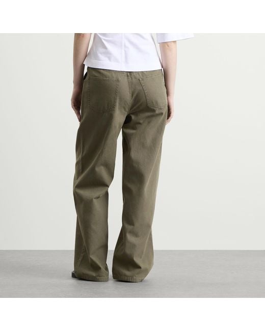 Anine Bing Green Grayson Pants