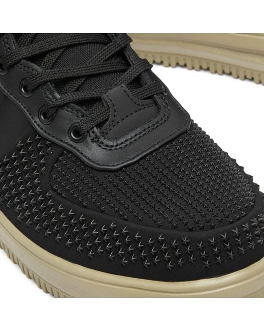 Nike Black Lunar Force 1 Duckboot Sneakers for men