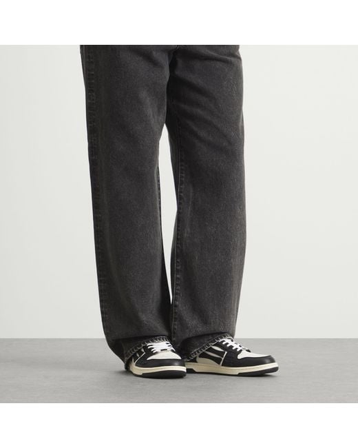 Amiri Black Skel Low Top Sneaker for men