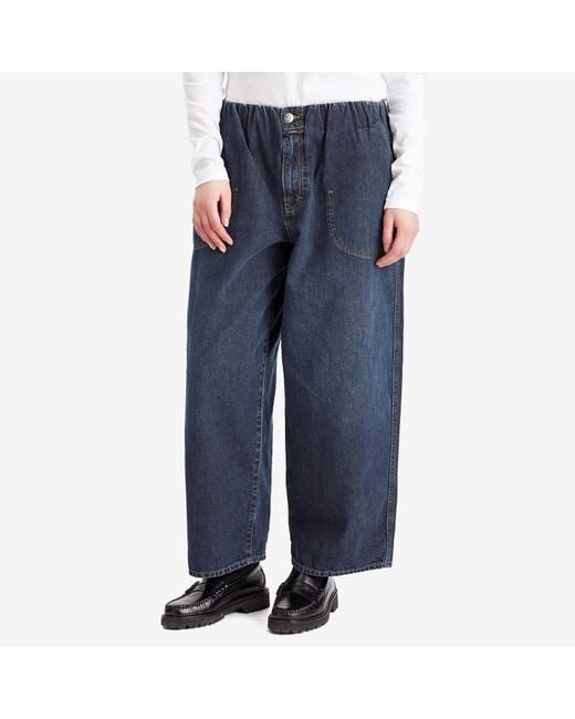 Closed Blue Wylan Ruched Waist Jeans