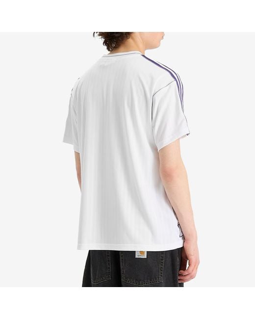 Adidas White Real Madrid Icon Jersey for men