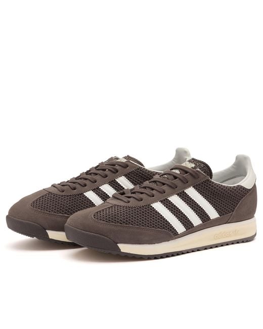 Adidas Brown Sl 72 Rs Sneaker for men