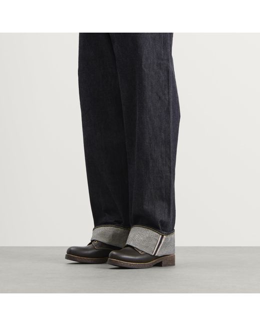 Visvim Black Virgil Folk Boots for men