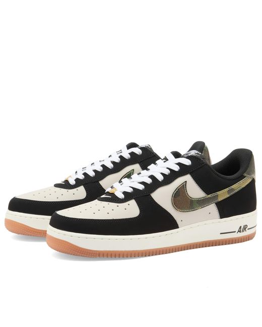 Nike Black Air Force 1 Low Retro Sneaker for men
