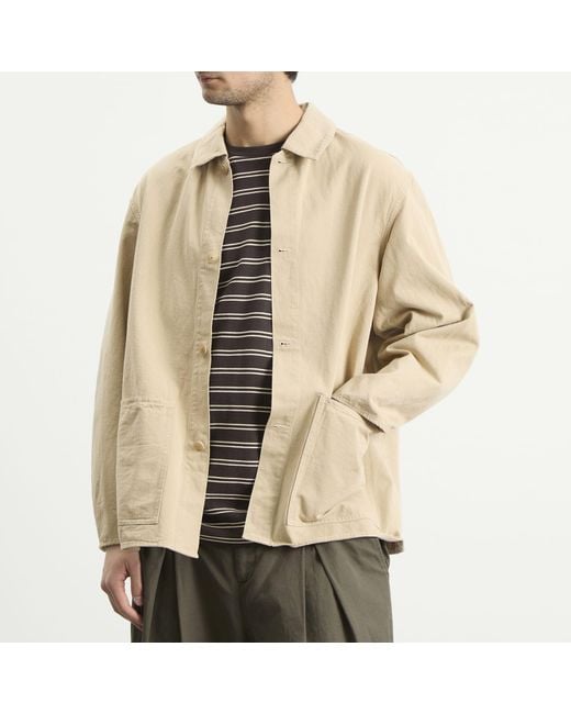Kaptain Sunshine Natural Cotton Drill Coverall Jacket for men