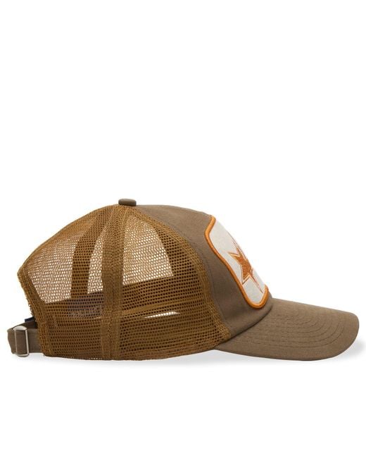 Larriet Brown Haul Trucker Cap for men