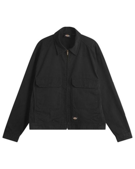 Dickies Black Fort Smith Trucker Jacket for men