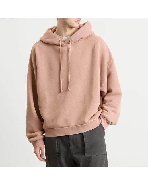 Acne Pink Fester H U Vintage Hoodie for men