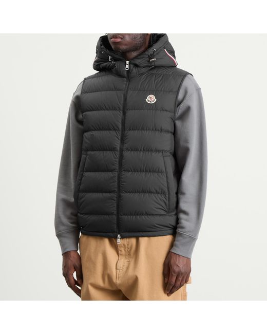 Moncler Black Marseillan Airsoft Vest for men
