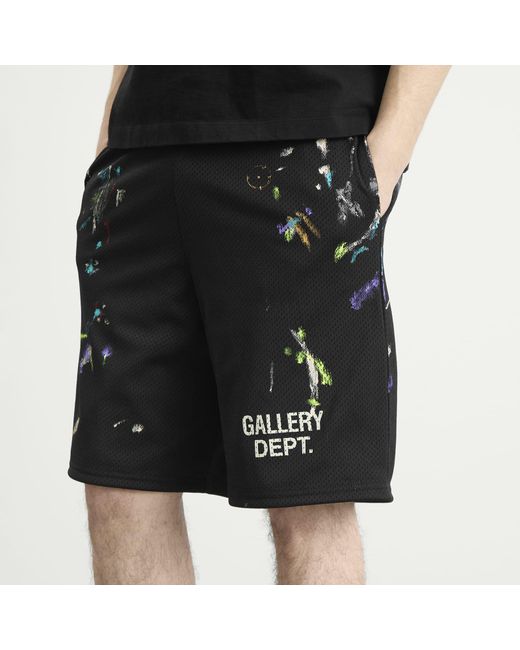 GALLERY DEPT. Black Studio Gym Short for men